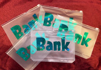 Bank Deposit Zipper Envelope